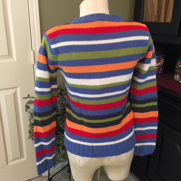 💥 Austin Clothing Co. Multi Stripe Sweater  M - Picture 4 of 5